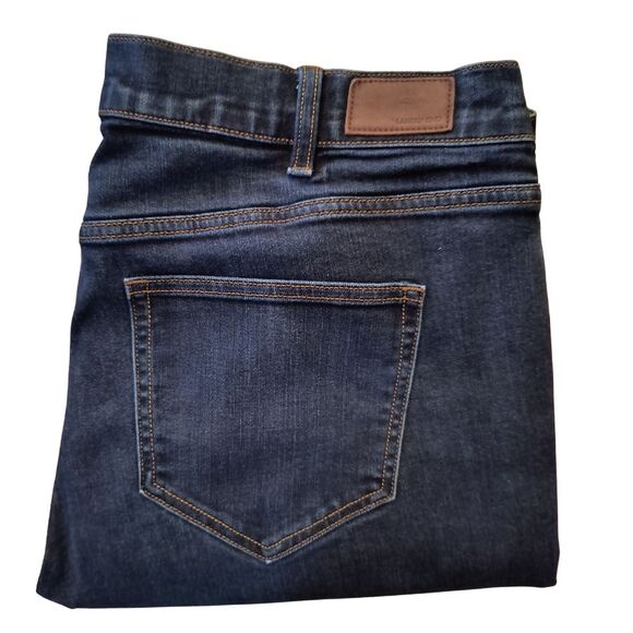 Lands End Jeans Women’s 20W Blue Capri Stretch Denim 38x24 - Picture 3 of 5